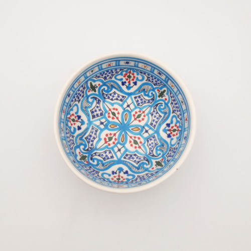 Bol Marocain turquoise - D 16 cm