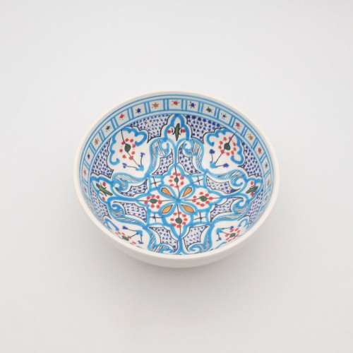 Bol Marocain Turquoise - D 18 cm