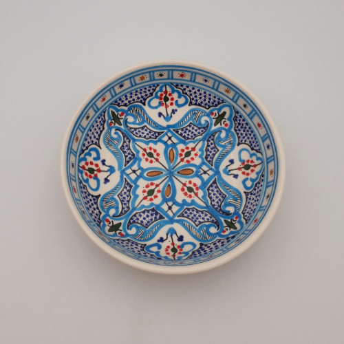 Jatte Marocain turquoise - D 20 cm