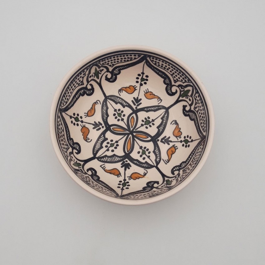 Bol Marocain noir - D 18 cm