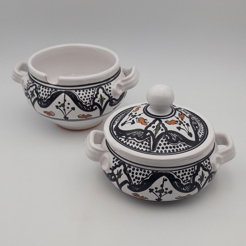 Couscoussier Marocain noir - Grand modèle