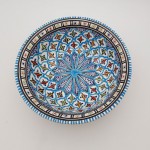 Saladier Bakir turquoise - D 25 cm
