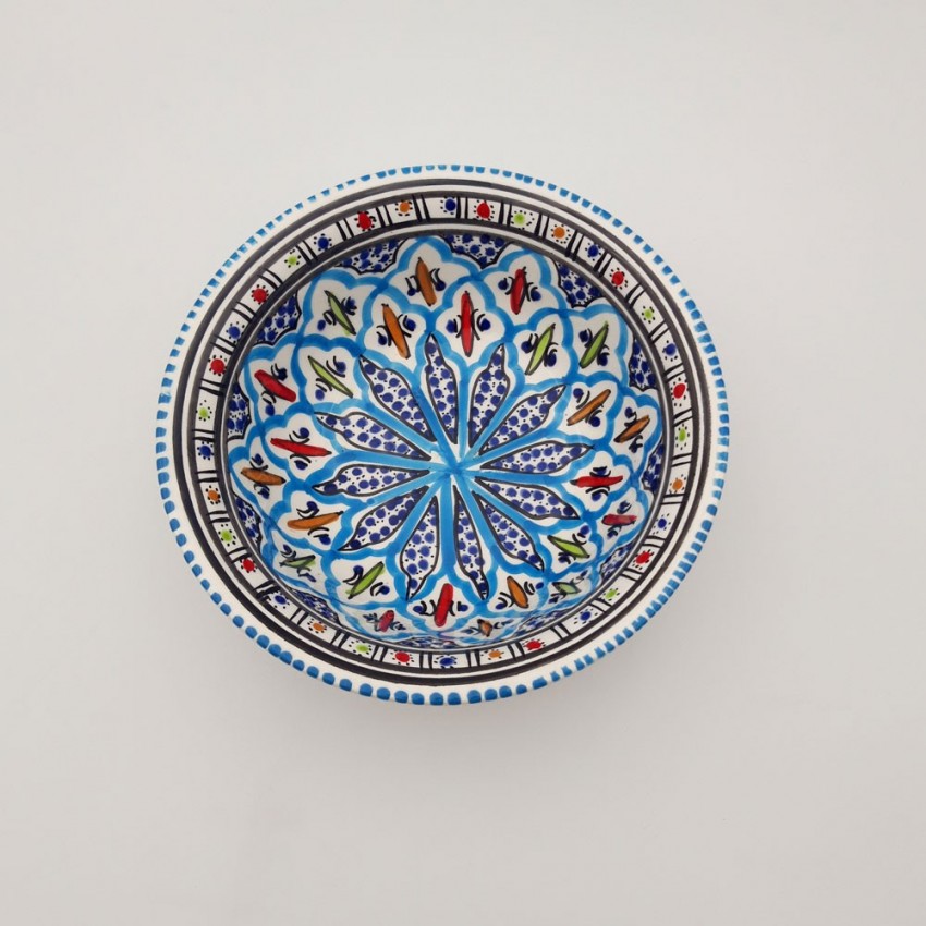 Saladier Bakir turquoise - D 20 cm