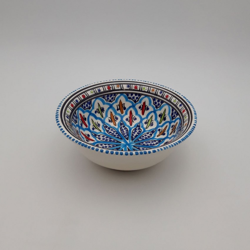 Saladier Bakir turquoise - D 20 cm