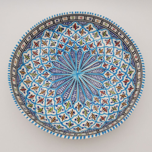 Jatte Bakir turquoise - D 31 cm