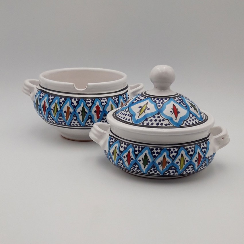 Couscoussier Bakir turquoise - Grand modèle