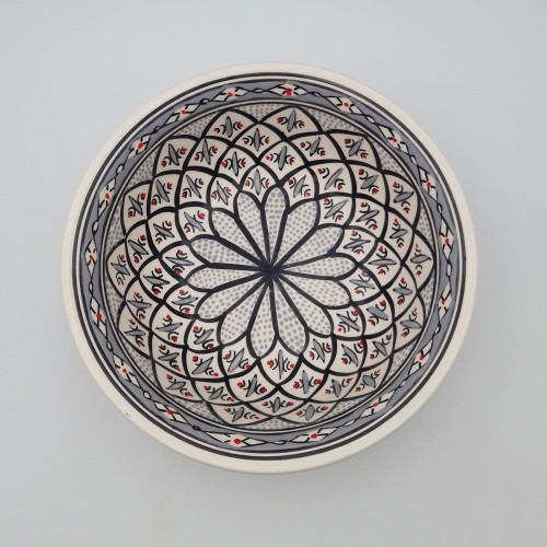 Saladier Bakir gris - D 25 cm