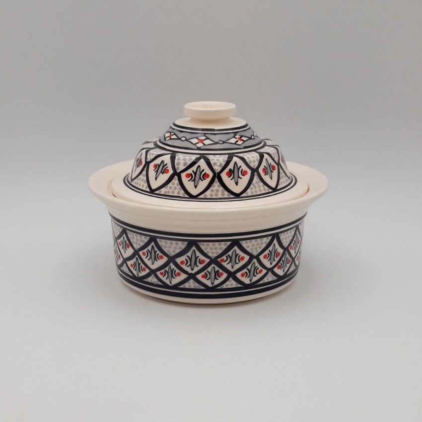 Cocotte Querouana Bakir gris - D 20 cm