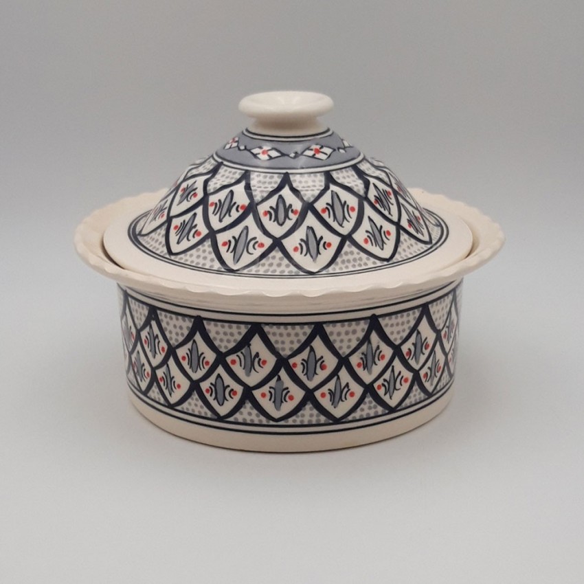 Cocotte Querouana Bakir gris - D 25 cm