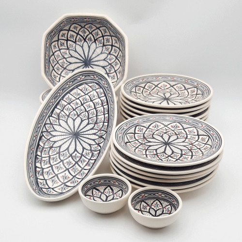 Service de table Bakir gris - 6 pers 2