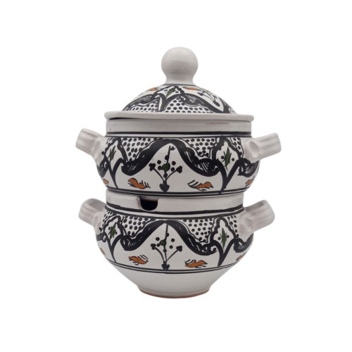 Couscoussier Marocain noir - Petit modèle