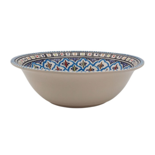 Saladier Bakir turquoise - D 30 cm