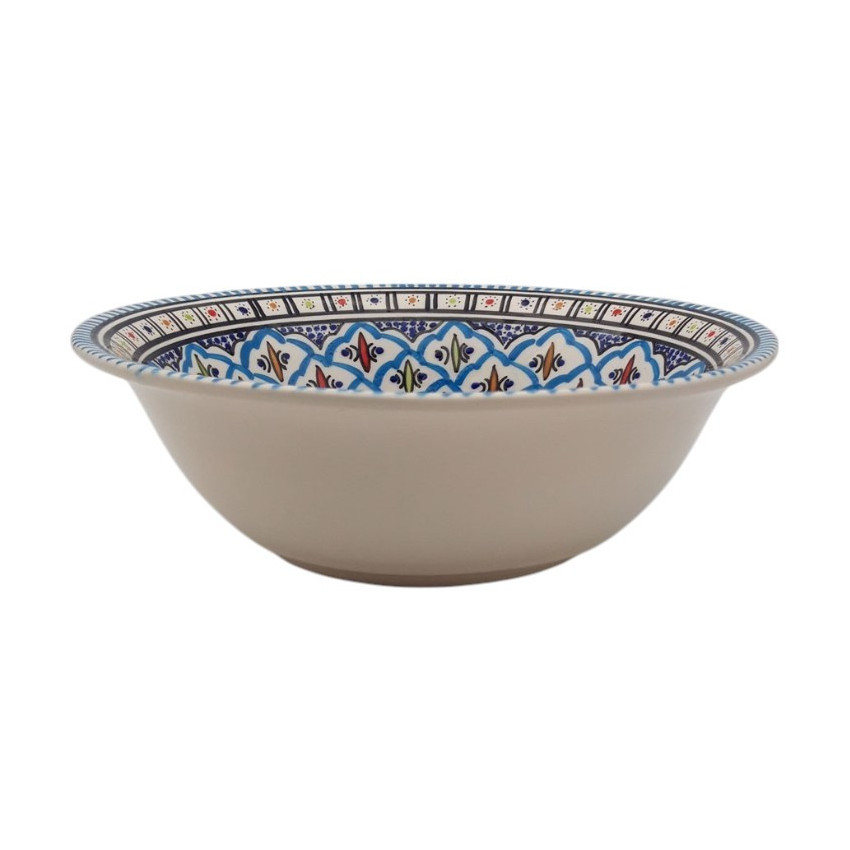 Saladier Bakir turquoise - D 25 cm