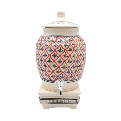 Vinaigrier grande capacité Bakir Rouge 5 L