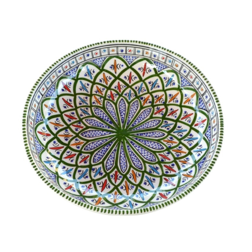 Jatte Bakir vert - D 31 cm