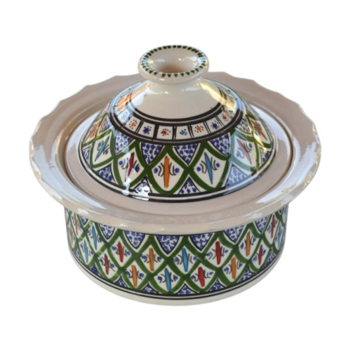 Cocotte Querouana Bakir vert - D 25 cm 2