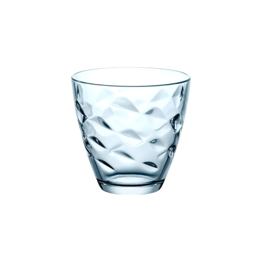 Verres à eau Flora Bleu 25 cl x 6