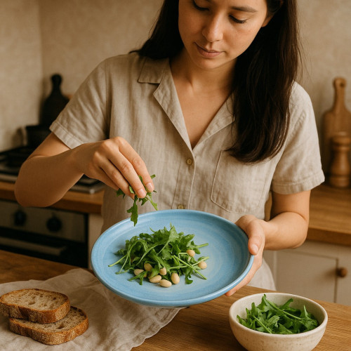 Assiette à entrée ou dessert Lagoon - D 19.5 cm