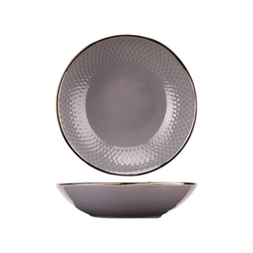 Assiette creuse Ravenna Gris - D 20 cm