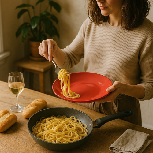 Assiette plate Berry Red - D 27 cm