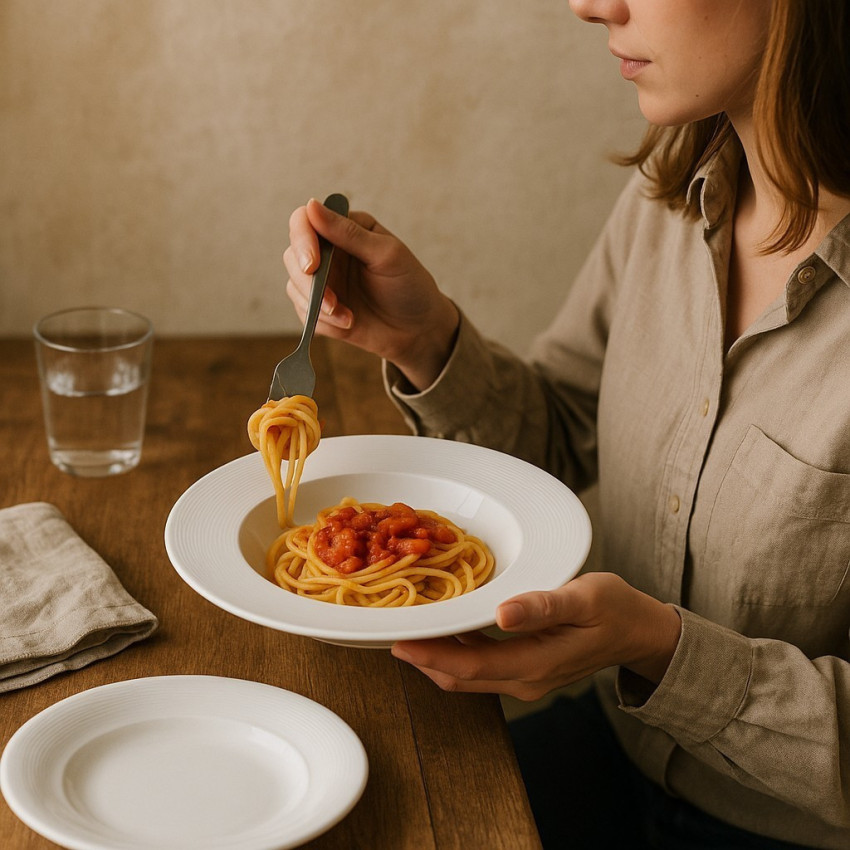 Assiette creuse Circulo - D 22.5 cm