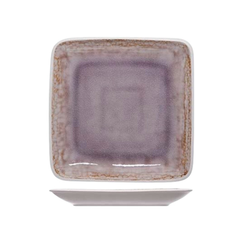 Assiette plate carrée Samira - D 26*26cm