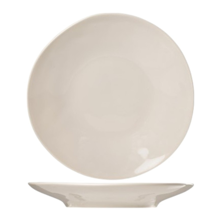 Assiette plate Ice Cream Grey - D 28 cm