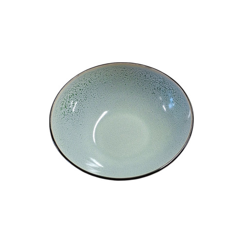 Assiette creuse Finesse Vert - D 20 cm