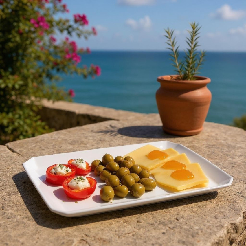 Assiette plate rectangle Edge - D 30.5*19.5 cm