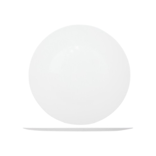 Plat à tarte Ronda en opale blanc- D 33 cm 2