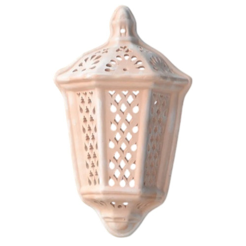 Applique murale Lanterne d'Ali Baba Terre Cuite