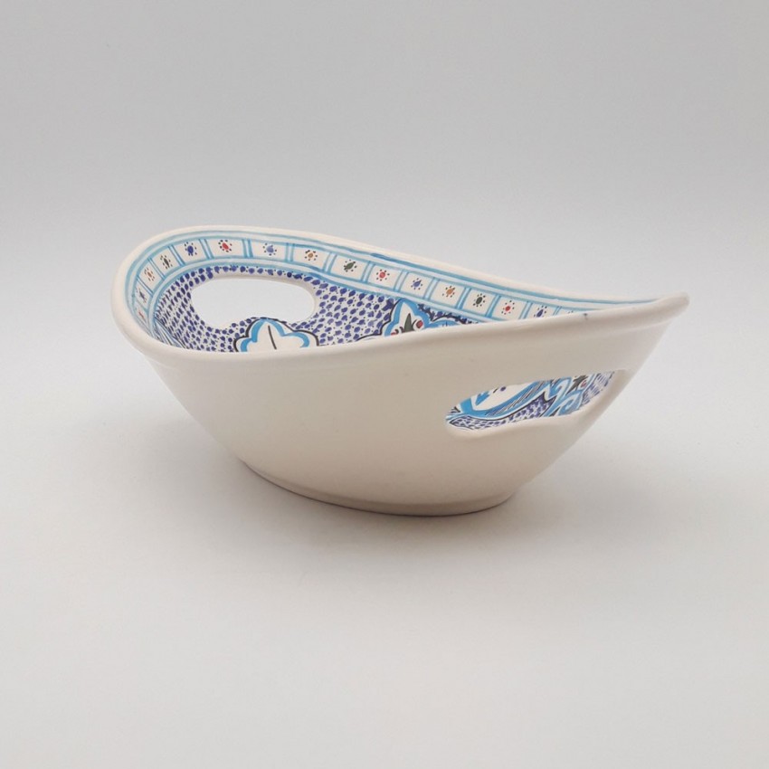 Corbeille à pain Marocain turquoise