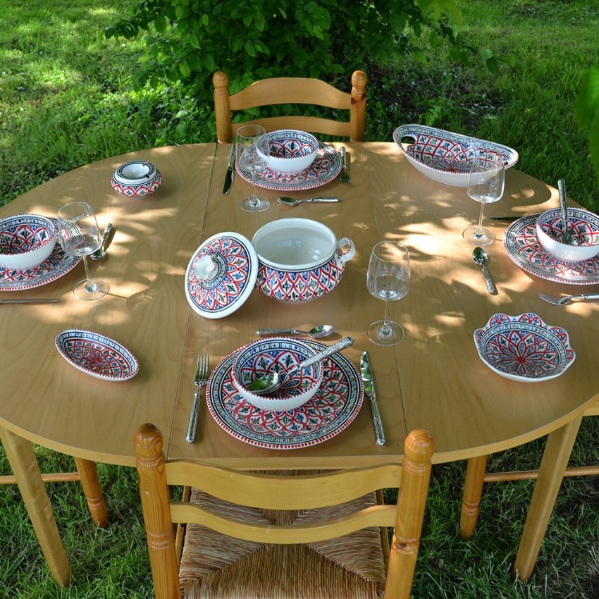 Corbeille Bakir rouge