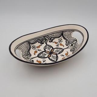 Corbeille à pain Marocain noir Liseré