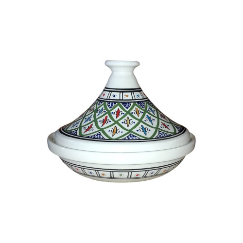 Tajine individuel de service Bakir Vert - D 22 cm 2
