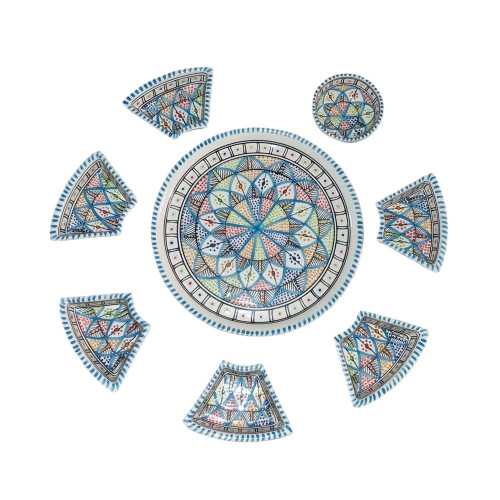 Service apéritif Rond Bakir Royal