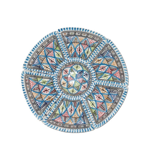 Service apéritif Rond Bakir Royal