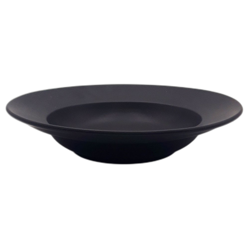 Assiette à pâtes Noir Mat - D 29 cm - Assiette creuse 2