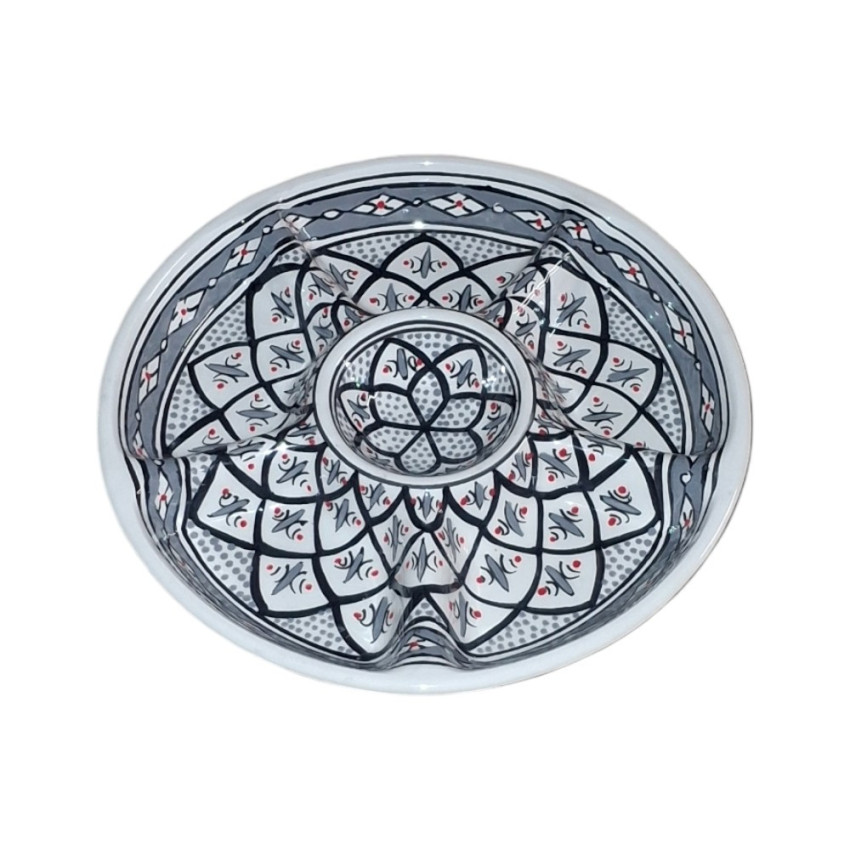 Plateau apéritif Bakir Gris