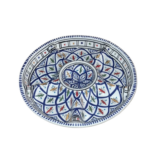 Plateau apéritif Bakir Bleu 2