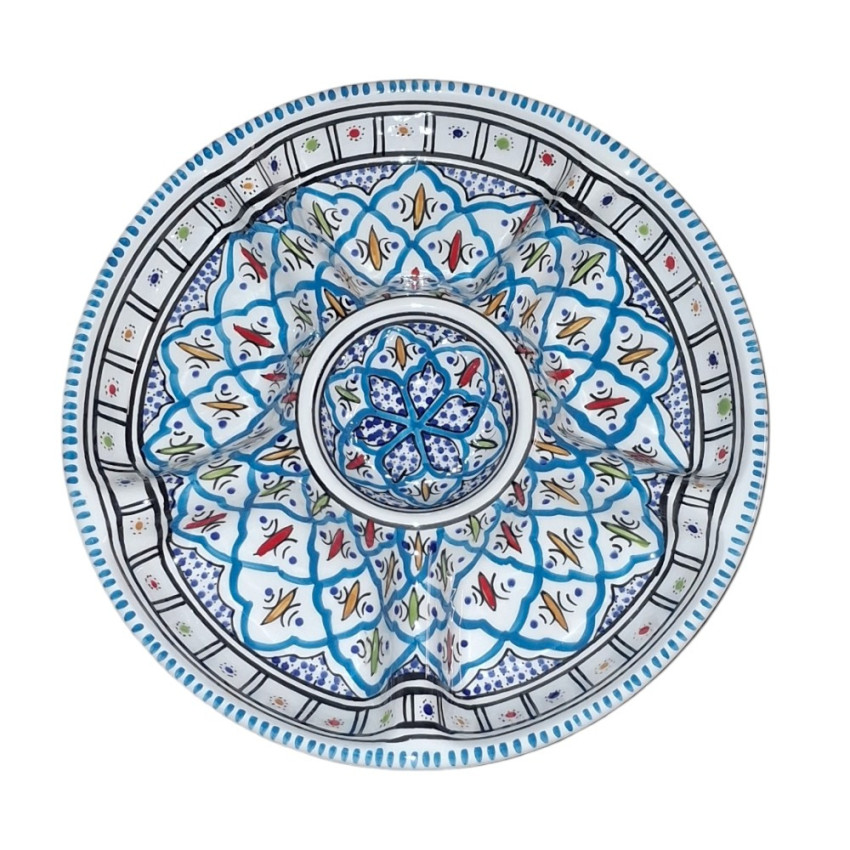 Plateau apéritif Bakir Turquoise