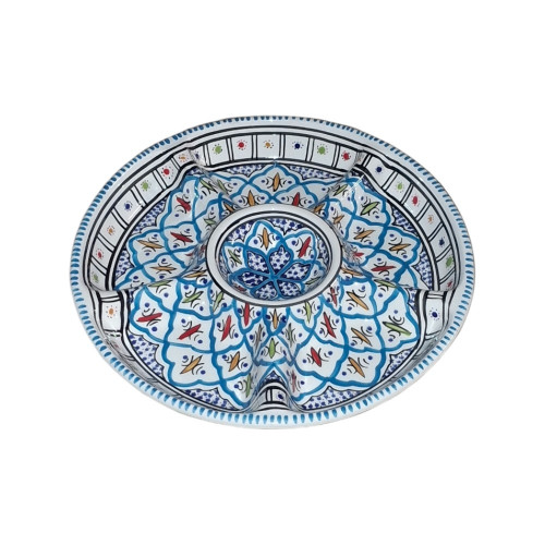 Plateau apéritif Bakir Turquoise