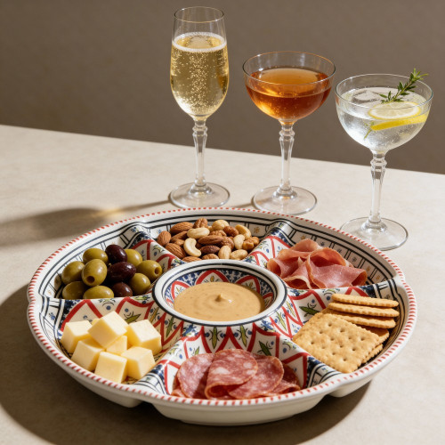 Plateau apéritif Bakir Rouge