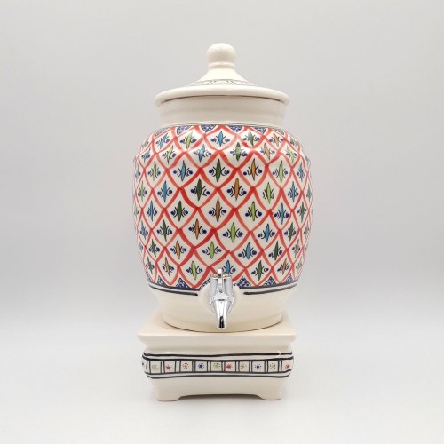 Vinaigrier grande capacité Bakir Rouge 3 L