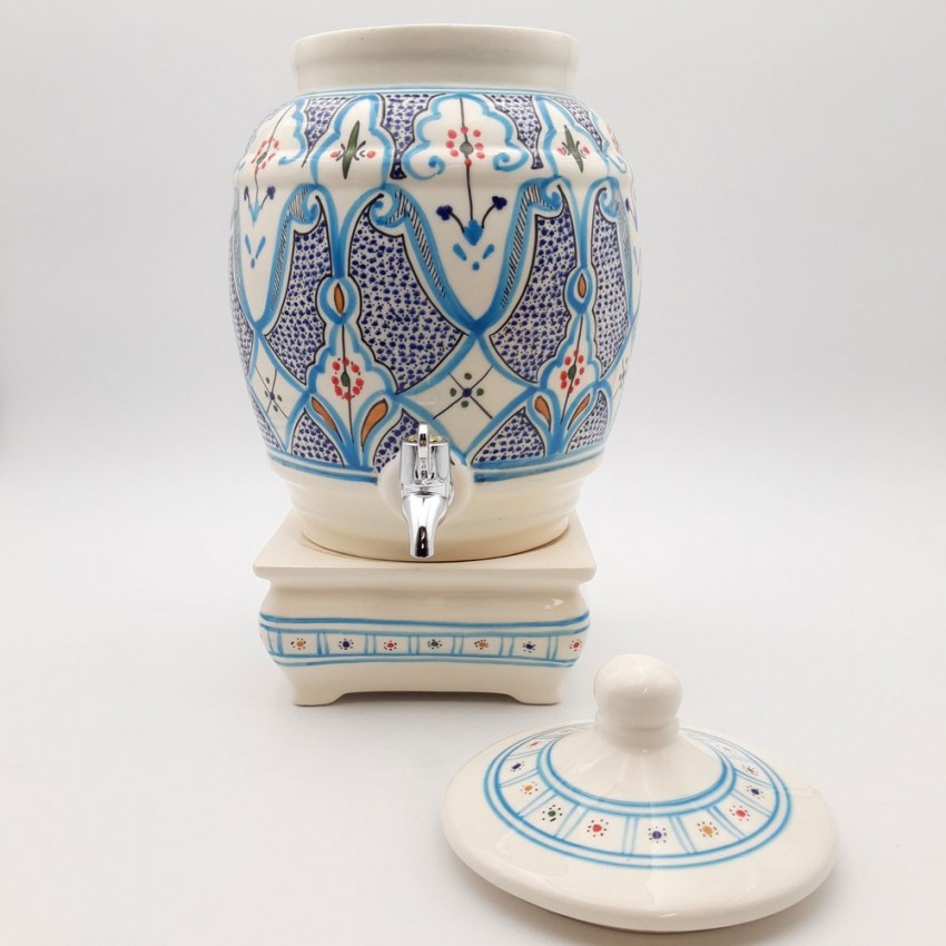 Vinaigrier grande capacité Marocain Turquoise 5 L