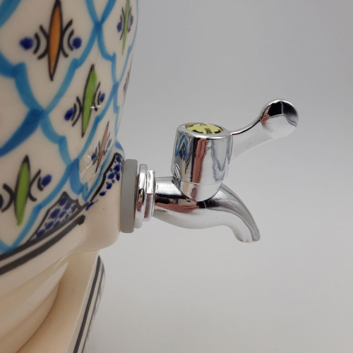 Vinaigrier grande capacité Bakir Turquoise 5 L