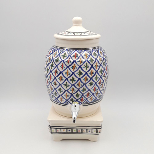 Vinaigrier grande capacité Bakir Bleu 5 L