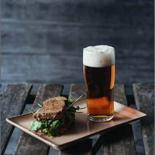 Verres à bière empilables T-Bier 33cl x 12