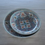 Jatte Marocain turquoise - D 30 cm
