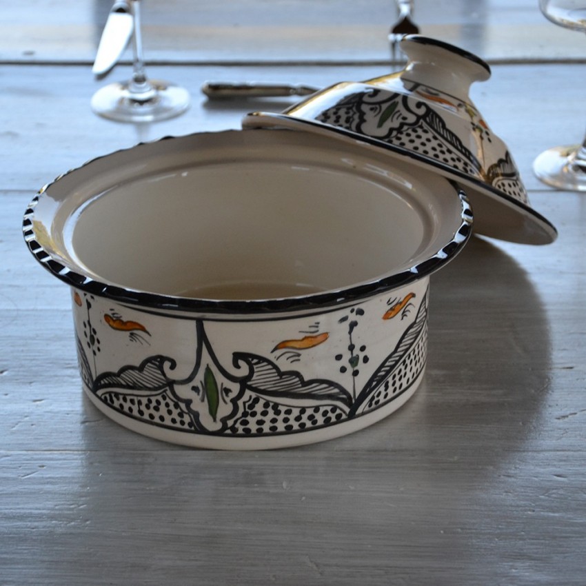 Cocotte Querouana Marocain noir - D 25 cm